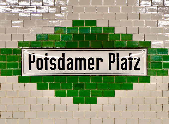 U Bahnhof Potsdamer Platz, Berlin